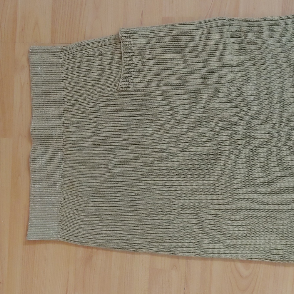 Micaela Greg Rae Rib Skirt in Bronze - Picture 4 of 7